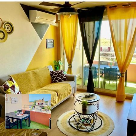 Le Nautica Plage T2 Climatise En Bord De Mer Фронтиньян Экстерьер фото